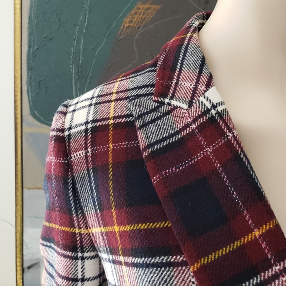 DRYKORN | Woolen Plaid Blazer - Picture 4 of 14